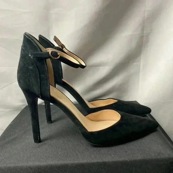 JESSICA SIMPSON CARLETTE WO SIZE 10 BBLACK SUEDE LEATHER UPPER 4.5” HEEL… - Picture 7 of 13